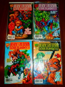 Heroes Reborn: The Return #1-4 (complete set) David/Larroca, Fantastic Four