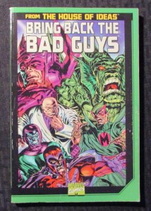 1998 BRING BACK THE BAD GUYS 1st Printing Marvel SC VF- 7.5