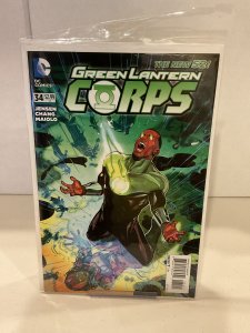Green Lantern Corps #34  9.0 (our highest grade)  New 52!  2014