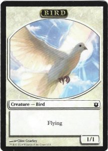 Magic the Gathering: Born of the Gods - Bird Token