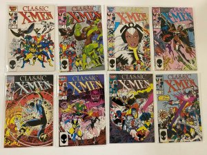 Classic X-Men Comic Lot #1-48 41 Diff Books AVG 7.0(Range 6.0-8.0) (1986-1990)