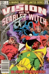 Vision and the Scarlet Witch (1982 series)  #3, VF+ (Stock photo)