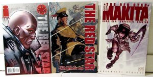 Red Star Lot 3 #8, 9 B, Annual 1 2002 Archangel Studios Makita Maya Comics