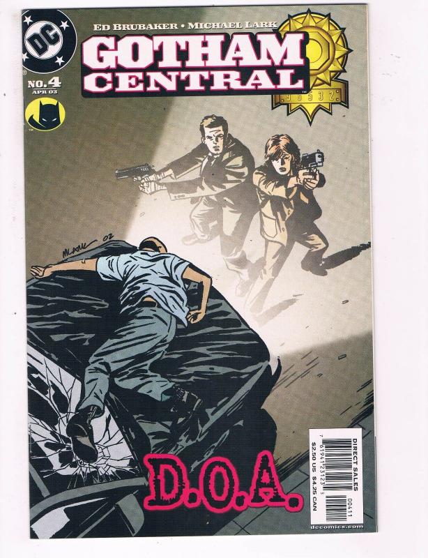 Gotham Central #4 VF DC D.O.A. Comic Book Brubaker Gordon Batman DE6