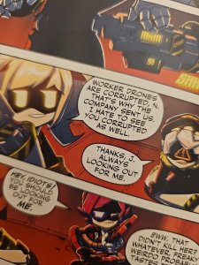 MURDER DRONES 1 Comic 1:10 Variant Cover Uzi & N Copper-9 Glitch Productions