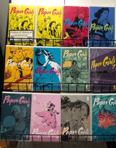 PAPER GIRLS (2015-2018 Image) 1-22 +signed #1 w/ COA Brian K Vaughan C Chang