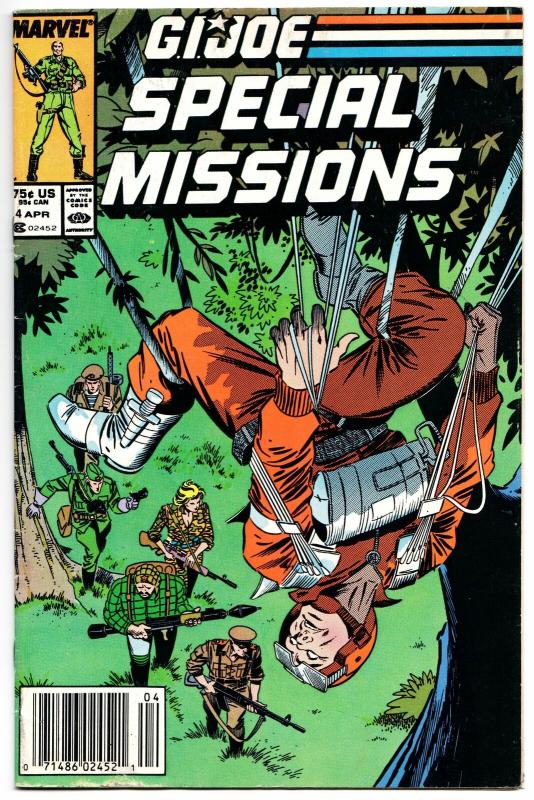 GI Joe Special Missions #4 (Marvel, 1987) VG