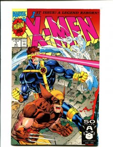 X-Men #1 - CHRIS CLAREMONT ART! (7.0/7.5) 1991