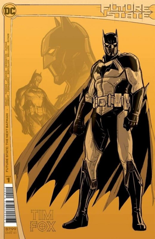 Future State: The Next Batman (2021) #1 of 4 VF/NM 2nd Printing Variant Cover