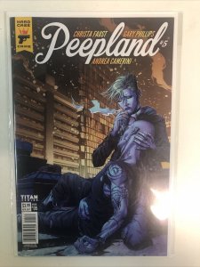 Peepland (2016) Complete Limited Series # 1-5 (VF/NM) Hard Case Crime•Titan