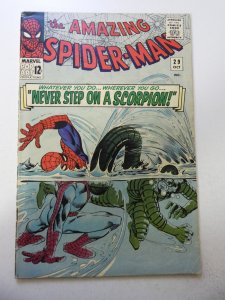 The Amazing Spider-Man #29 (1965) 2nd App of Scorpion! VG Condition