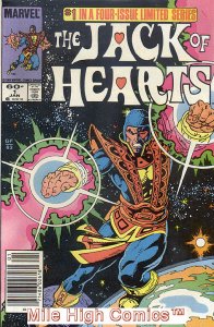 JACK OF HEARTS (1984 Series) #1 NEWSSTAND Near Mint Comics Book