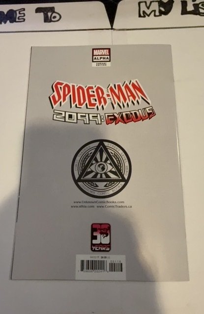 Spider-Man 2099: Exodus Alpha Andrews Virgin Cover (2022)