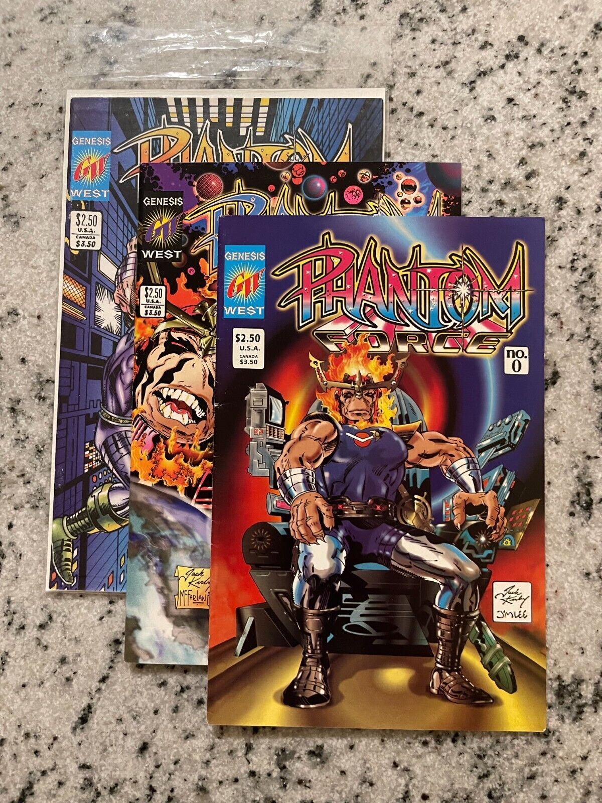 Phantom Force (1993 Image/Genesis West) comic books