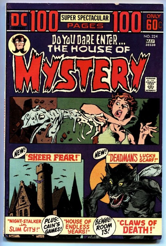 House of Mystery #224 1973-DC Comics-Giant issue-Berni Wrightson