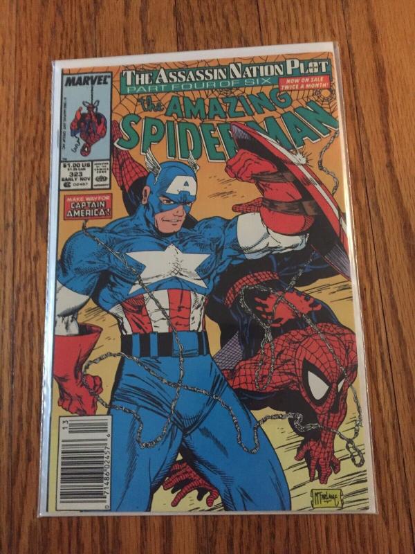 Nice amazing spiderman comic lot. Appearances by Venom, Cap, 2nd Carnage.