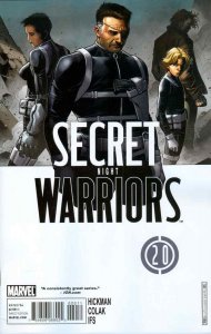 Secret Warriors #20 VF ; Marvel | Jonathan Hickman