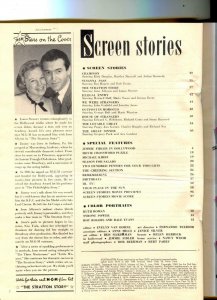 Screen Stories-June Allyson-James Stewart-Kirk Douglas-Gregory Peck-June-1949