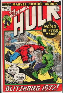 The Incredible Hulk #155 (1972) Hulk [Key Issue]