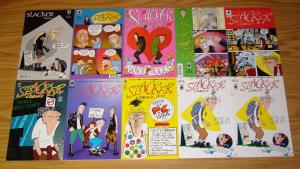 Slacker Comics #1-18 VF/NM complete series + 2nd print - doug slack comics set