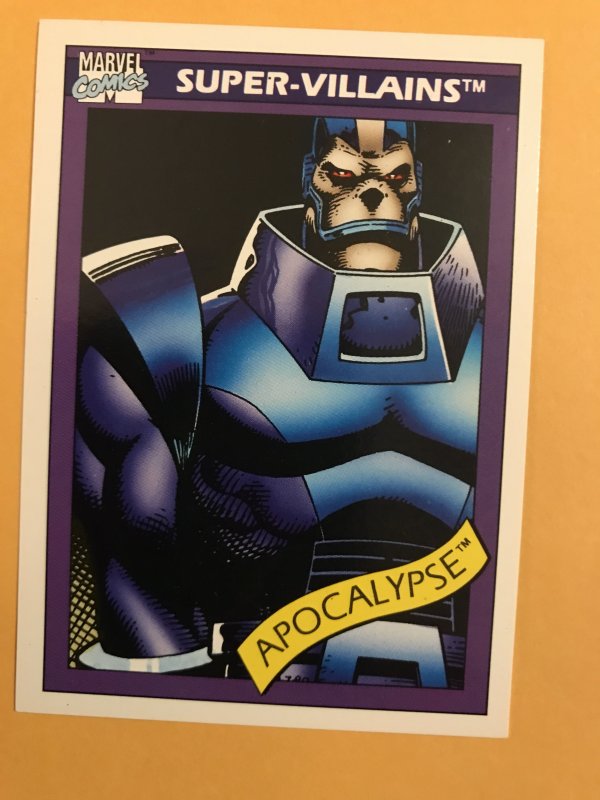 APOCALYSPE #80 : 1990 Marvel Universe Series 1 card, NM/M,  X-Men