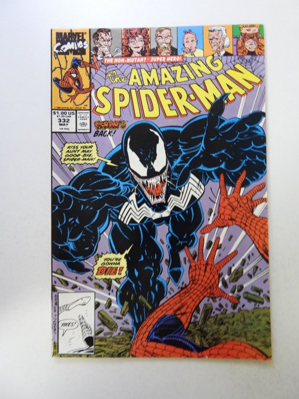 The Amazing Spider-Man #332 (1990) VF- condition