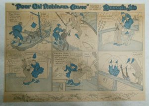 Poor Old Robinson Crusoe Sunday Page by ?  from ?/1910 Half Full Page Size!