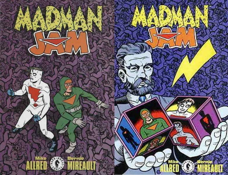 MADMAN JAM (1998 DH) 1-2  Allred & Mireault  COMPLETE!