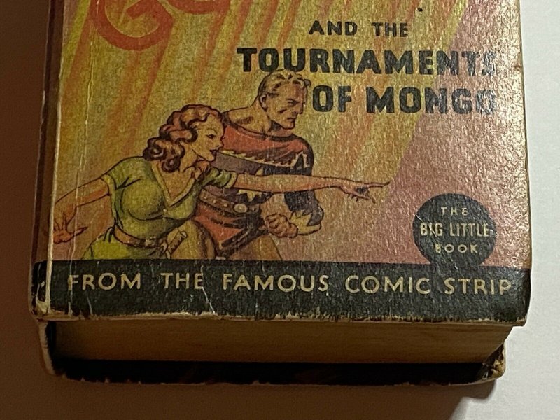 Flash Gordon & the Tournaments of Mongo 1935 Big Little Book BLB #1171 Whitman