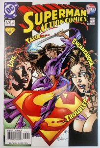Action Comics #772 (9.4, 2000) 1st app of Scarlet Scythe