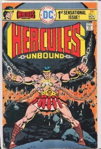 Hercules Unbound #1 (1975) Hercules Unbound