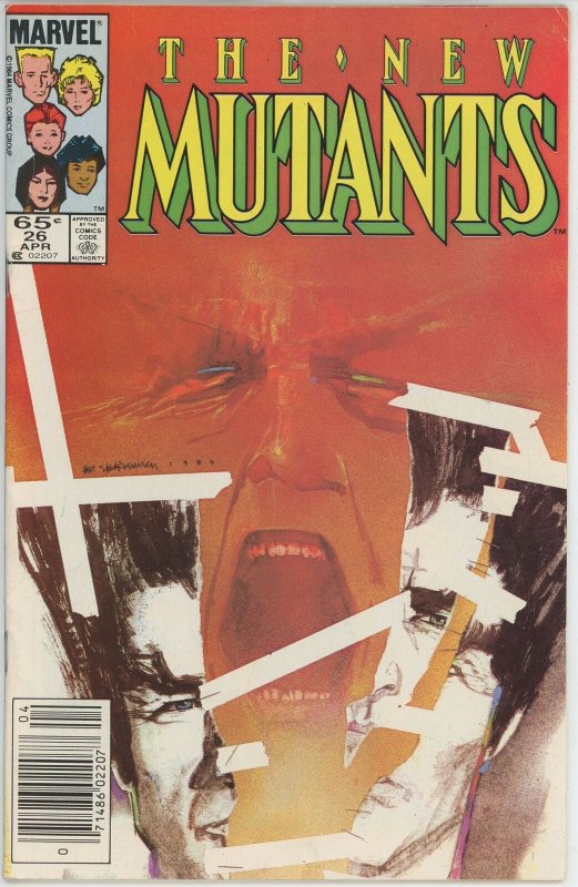 New Mutants #26 (1983) - 4.5 VG+ *1st Full Appearance Legion* 