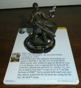 Nick Fury 051 Marvel Heroclix Secret Invasion