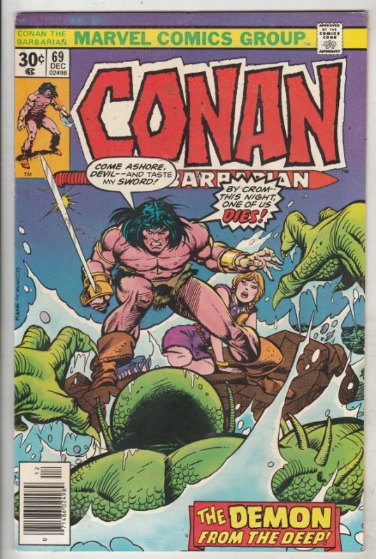 Conan the Barbarian #69 (Dec-76) NM- High-Grade Conan the Barbarian