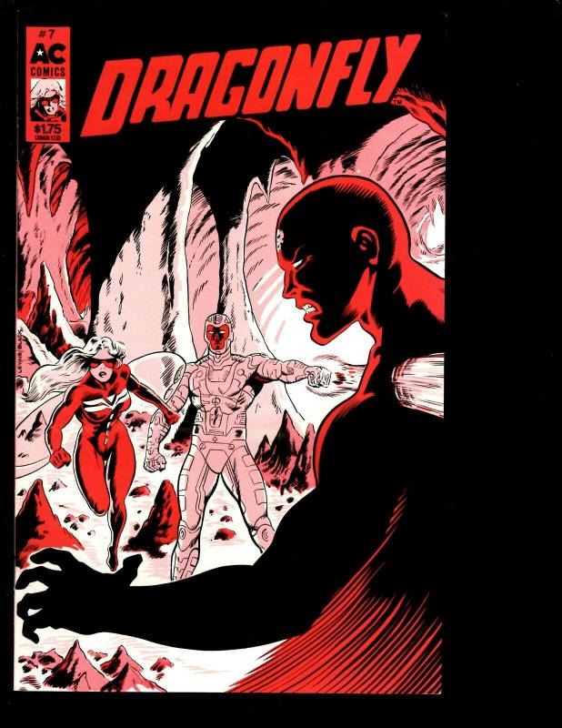 10 Comics Dragonflight Dragonfly # 1 2 3 4(2) 5 6 7 8 Superhero Fantasy JF16