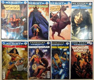 Wonder Woman Lot of 8 #6, 12, 13, 14, 15, 16, 18, 19 2016 DC 1st Print Comics