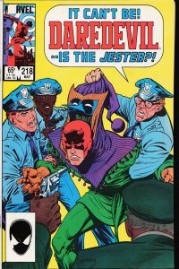 Daredevil #218 (1985) Daredevil