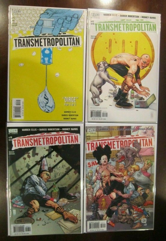 Transmetropolitan comic lot from:#11-59 all 21 different 8.0 VF (1998 2002)
