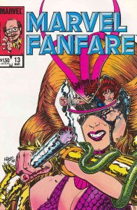 Marvel Fanfare #13 FN ; Marvel | Black Widow George Perez