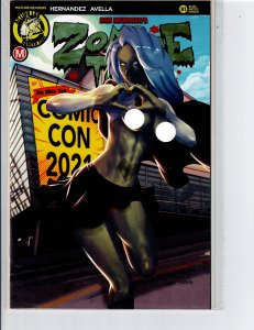 Zombie Tramp #81 artist risque cvr.  (2021)