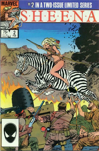 Sheena #2 FN; Marvel | save on shipping - details inside