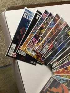 Uncanny Inhumans 0 1-17 (missing 11-14) Royals 1-3 Black Bolt 1 2 Near Mint A35