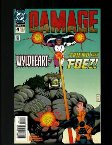Lot Of 9 Damage DC Comic Books # 10 9 8 7 0 5 4 3 2 Batman Superman Flash J394 