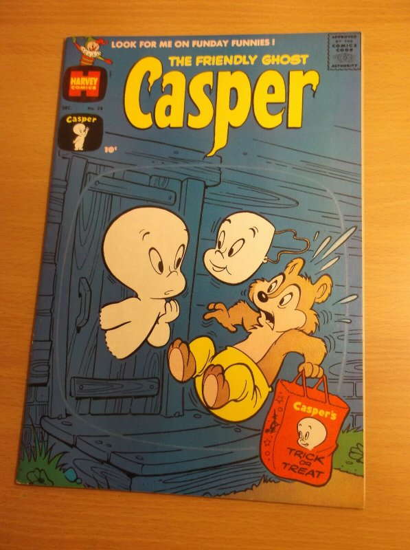 HARVEY COMICS: THE FRIENDLY GHOST CASPER #28, SCARCE, HIGH GRADE, 1960, NM (9.4)