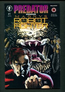 Predator vs Magnus Robot Fighter #1 (9.2 NM-)  November 1992