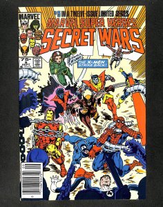 Marvel Super-Heroes Secret Wars #5 X-Men!  Spider-Man!