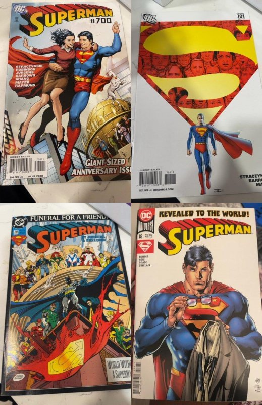 Lot of 4 Comics (See Description) Superman, Captain Marvel