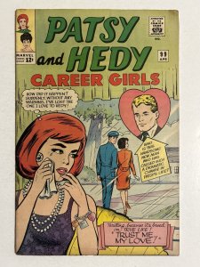 Patsy and Hedy #99 VG+ 4.5 Marvel 1965 Vince Colletta