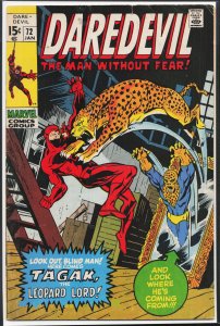 Daredevil #72 (1971) Daredevil