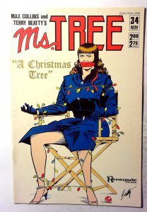 Ms. Tree #34 (1986) Renegade Press Christmas 1st Print Comic Book